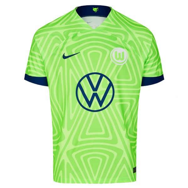 Tailandia Camiseta Wolfsburg 1ª 2022-2023 Verde